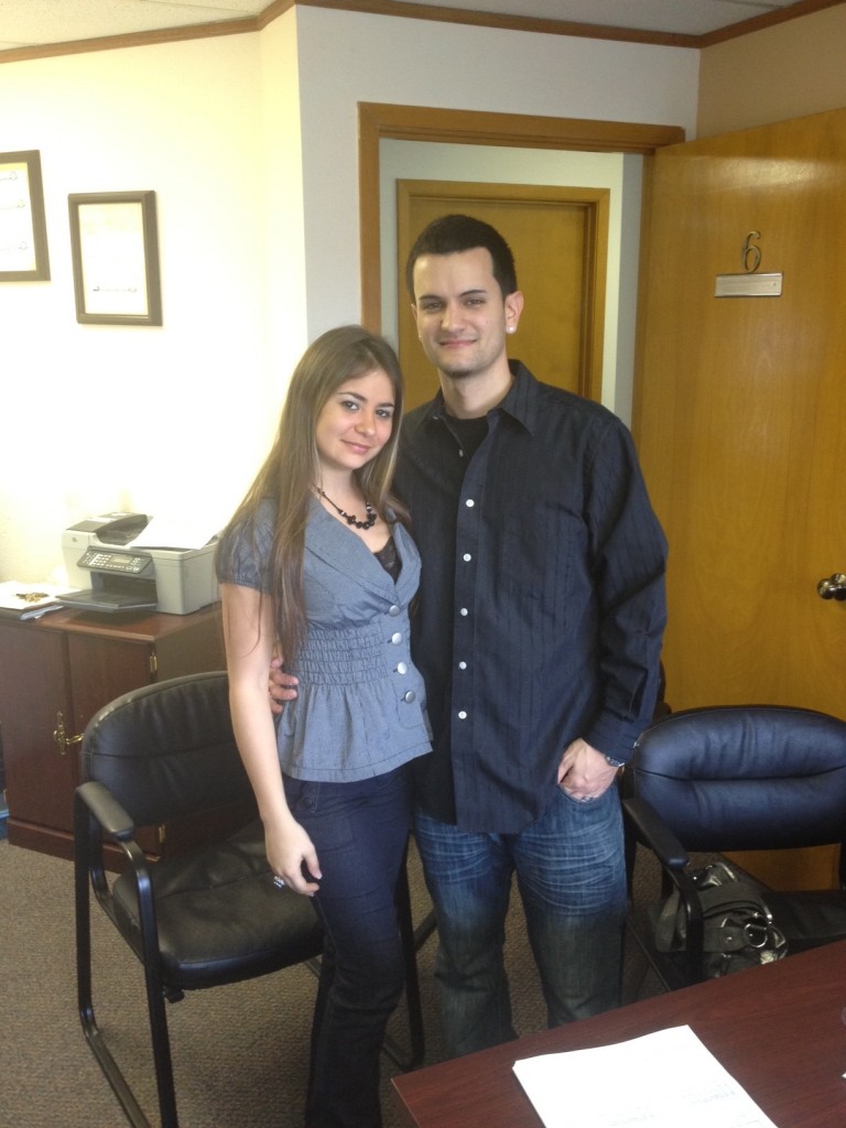 Edwin and Legna closing on their first home in Apopka